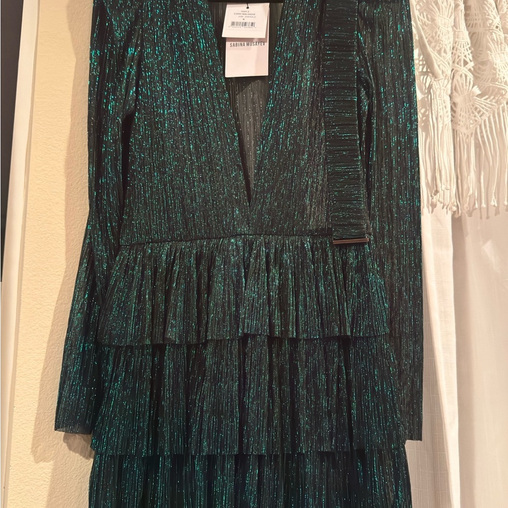 Emerald Carrie Mini Dress (New)